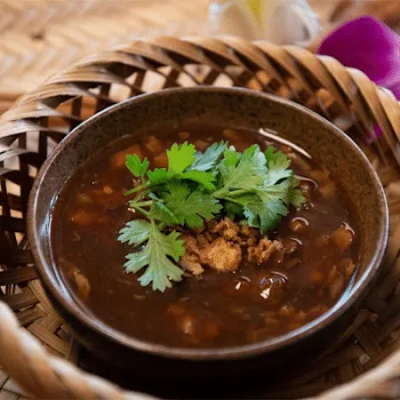 Szechuan Suppe (sauer-scharf)